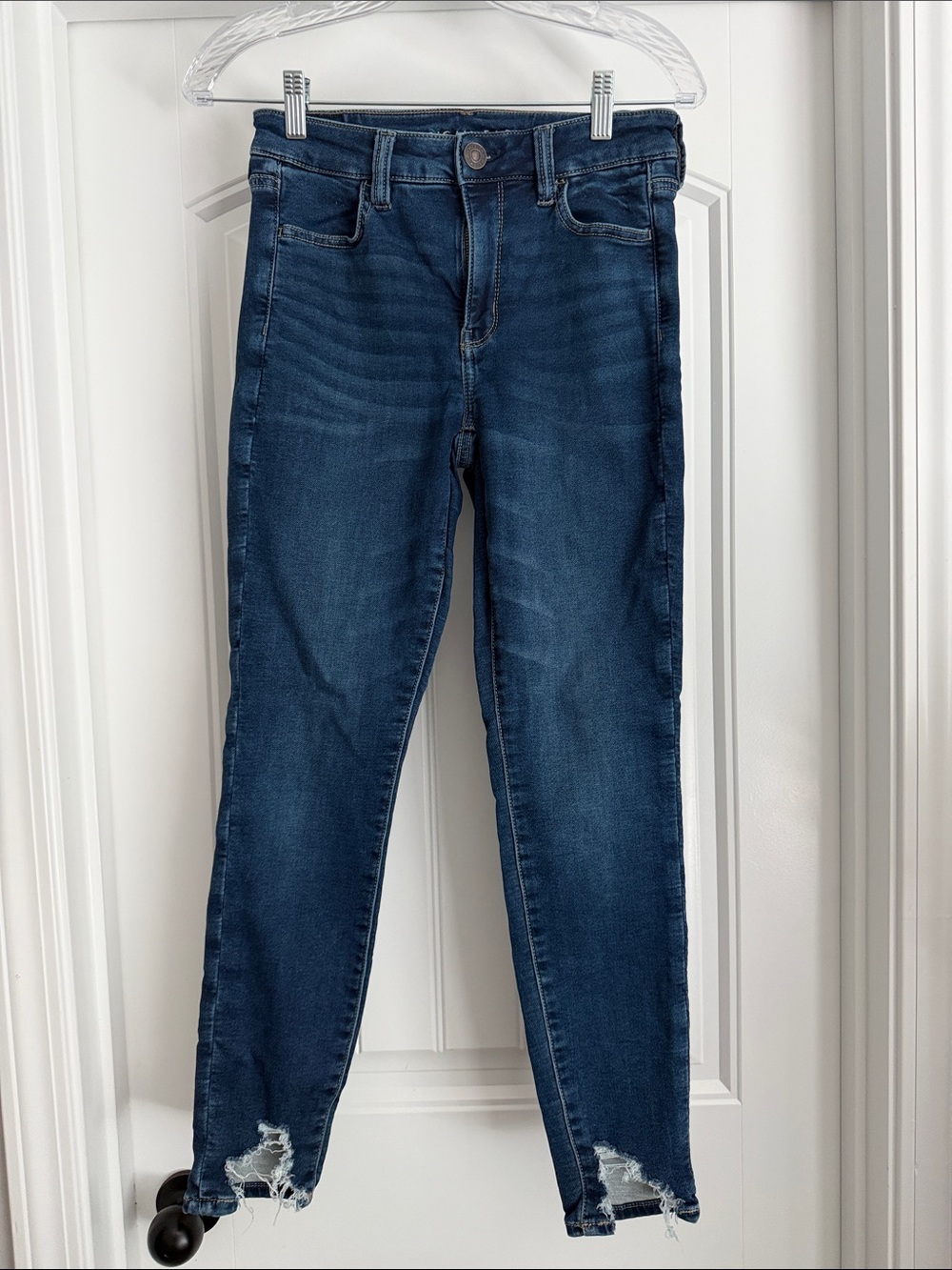 American Eagle Outfitters Dark Blue Skinny Jeans